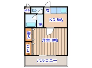 シャロ－ム原町の物件間取画像